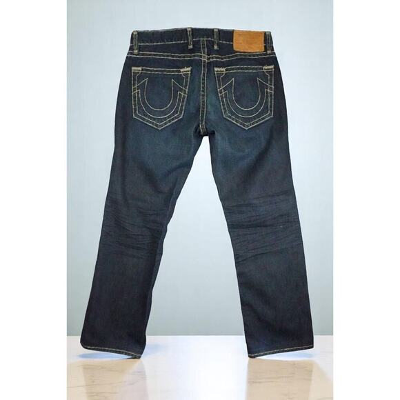 True Religion Brand Jeans Men’s 34 | Dark Wash Straight Leg | Made in USA - Picture 6 of 7